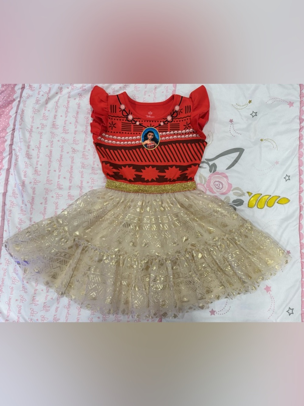 4/5, Disney Princess Moana Tulle Dress